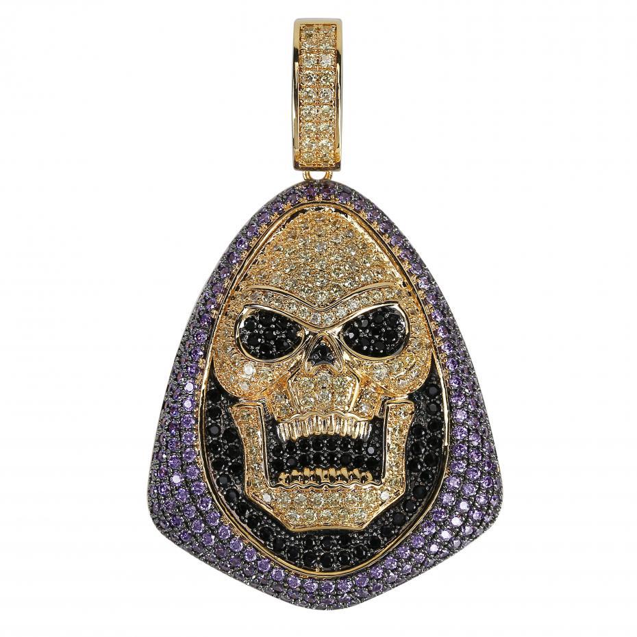 Iced Out Skeletor Pendant