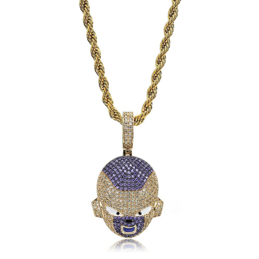 Iced Out Frieza Pendant