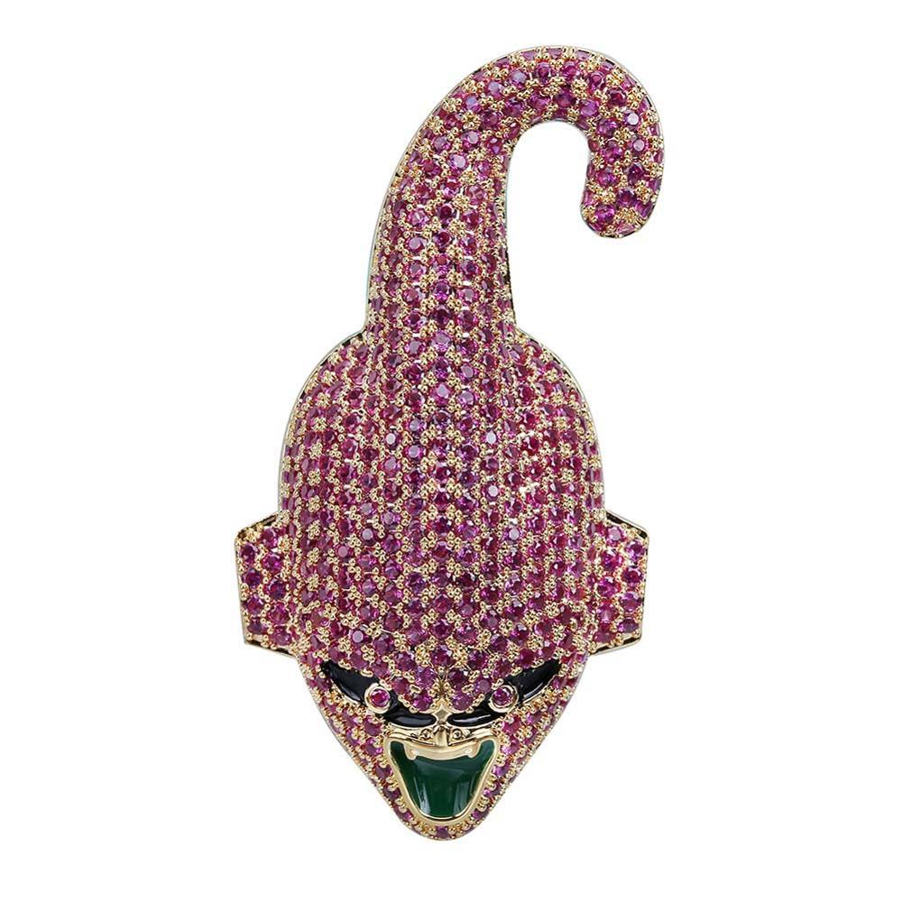 Iced Out Majin Buu Pendant