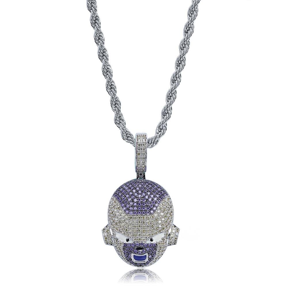 Iced Out Frieza Pendant