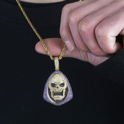 Iced Out Skeletor Pendant