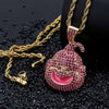 Iced Out Kid Buu Pendant