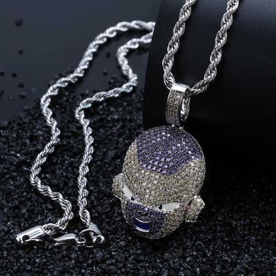 Iced Out Frieza Pendant