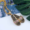 Iced Out Slipper Shoes Pendant