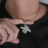 Iced Out Flying Cash Pendant