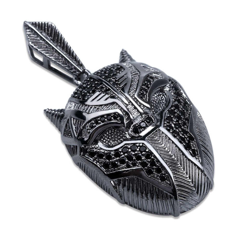Iced Out Black Panther Pendant