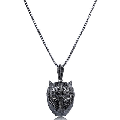 Iced Out Black Panther Pendant