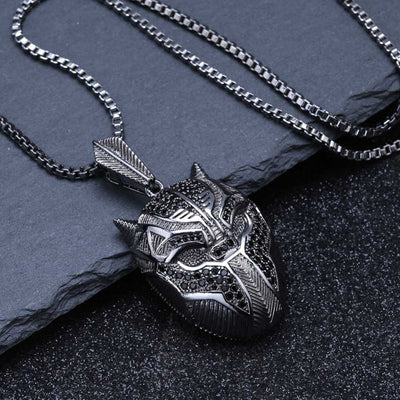 Iced Out Black Panther Pendant