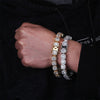 8mm Single Row Tennis Bracelet