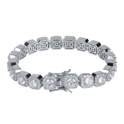 8mm Single Row Tennis Bracelet