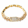 Iced Out Cuban Link Bracelet