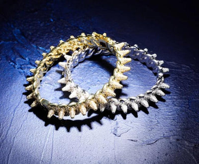 Iced Out Sprocket Bracelet