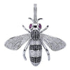 Iced Out Flexin' Bee Pendant