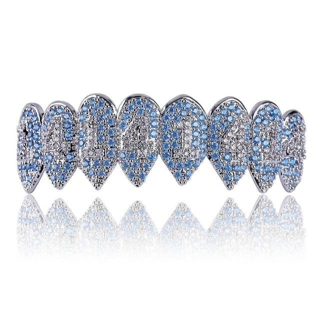 Iced Out Big 14 Grillz