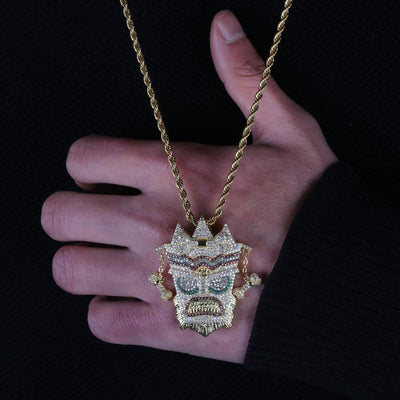 Iced Out Uka Uka Pendant