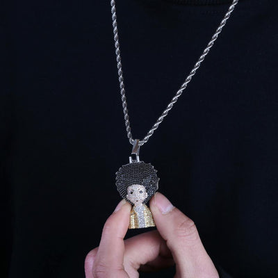 Iced Out The Boondocks Pendant