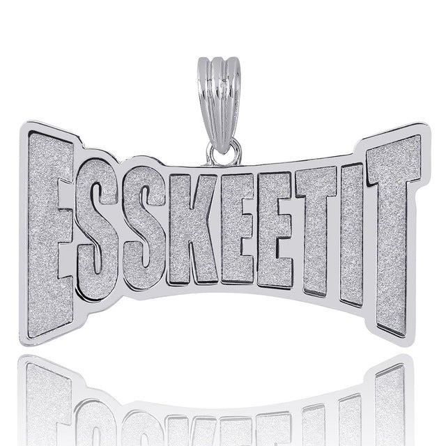 Iced Out ESSKEETIT Pendant