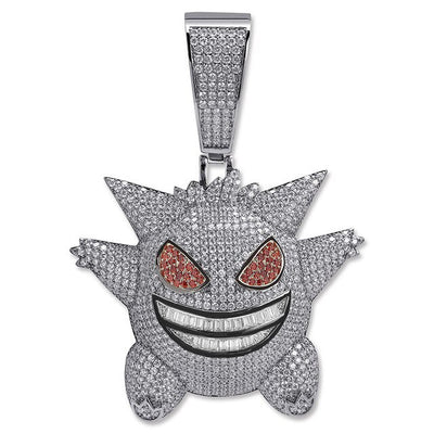 Iced Out Gengar Pendant